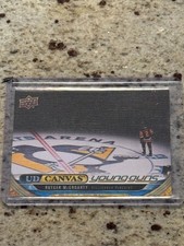 2024-25 Upper Deck Series 2 - Ud Canvas Young Guns Rutger McGroarty #C228 (RC)