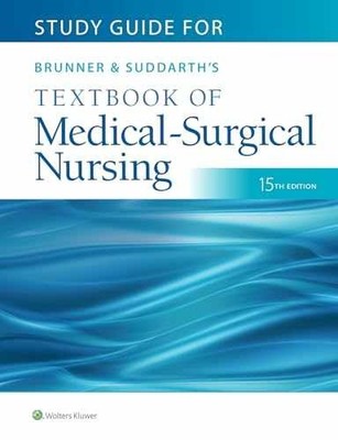 Study Guide for Brunner & Suddarth's - Paperback, by Hinkle PhD RN - Very Good o