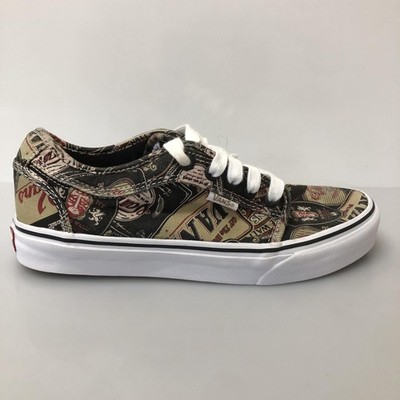Vans Old Skool Pro Shoes Mens Size 6.5 Multicolor Canvas Low Top Skate Sneakers
