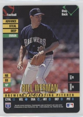 1995 Donruss Top of the Order Bill Wegman c7w