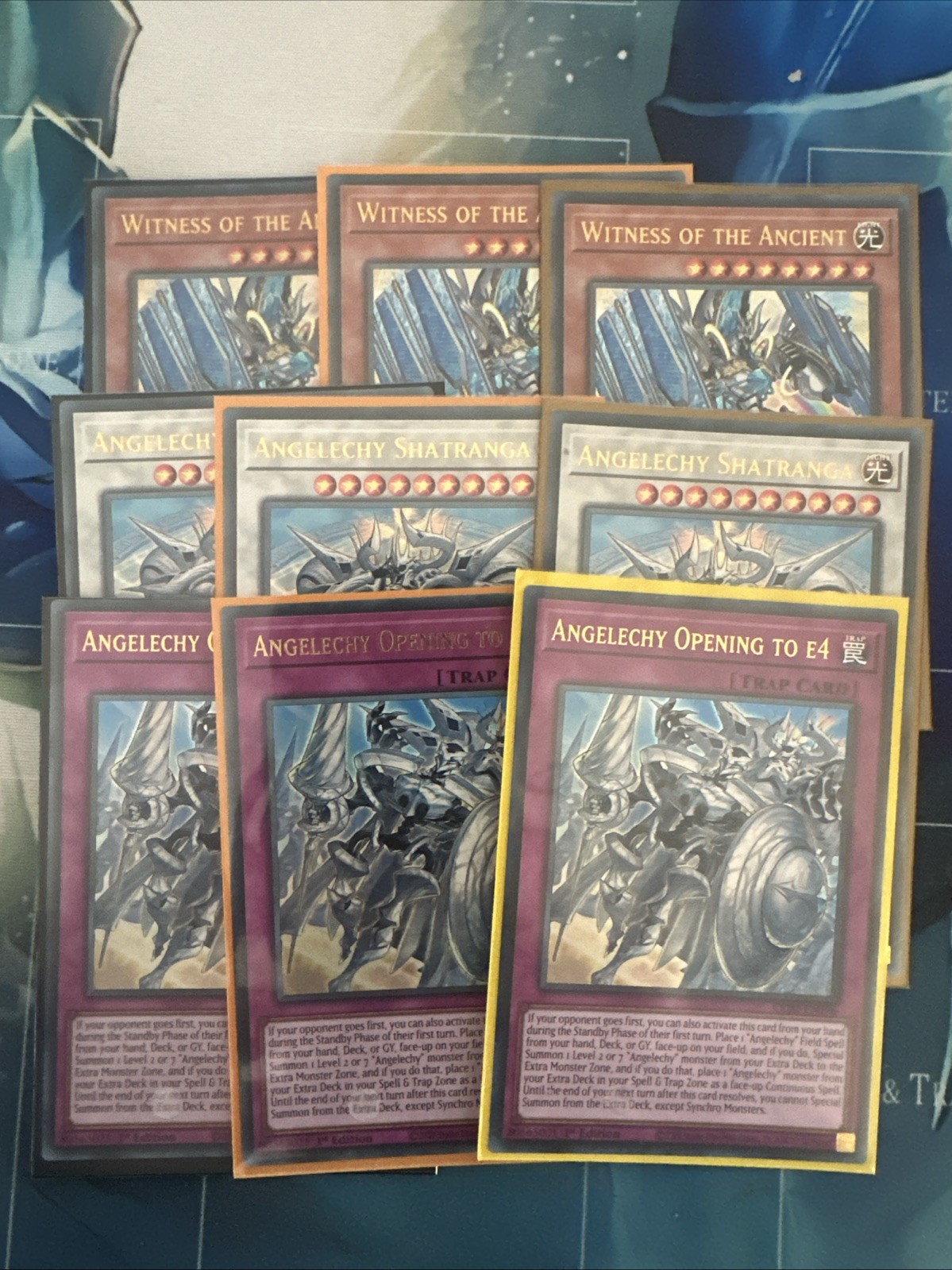 Yu-Gi-Oh! Angelechy Opening to E4 1st Edition Playset + Witness ...