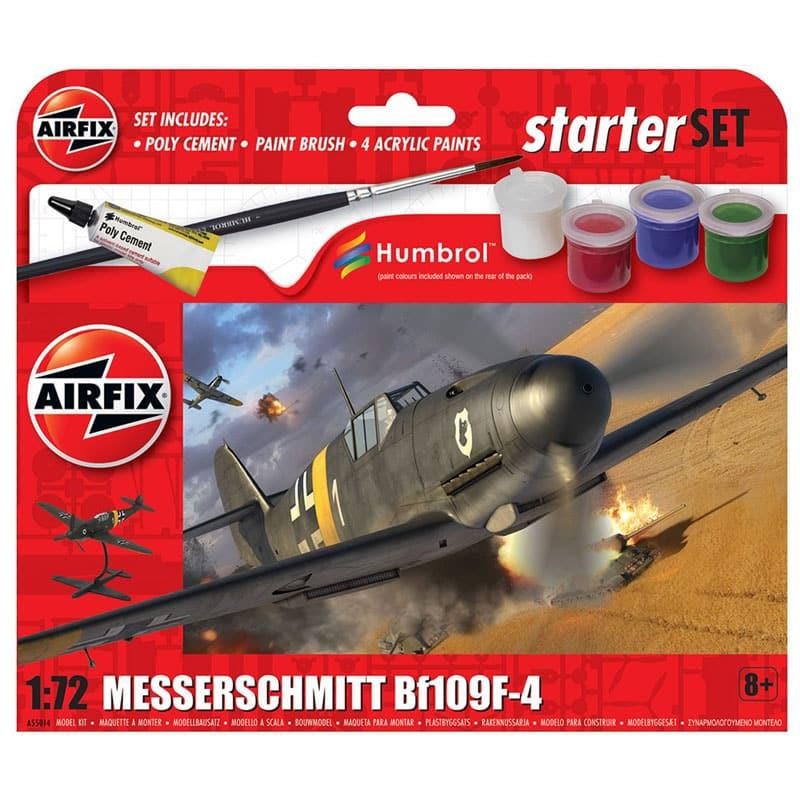 Brand New Boxed Airfix A55014 1:72nd Scale Messerschmitt Bf109E-4 Starter Set. - Image 16