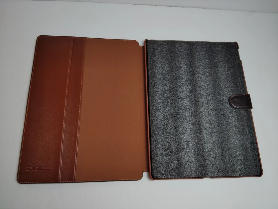 VRS Design Dandy Leather Style iPad Pro Layered Case - Dark Brown - Image 3 of 4