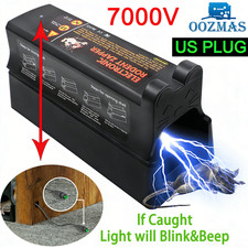 Electronic Mouse Trap Victor Control Rat Killer Pest Electric Rodent Zapper US