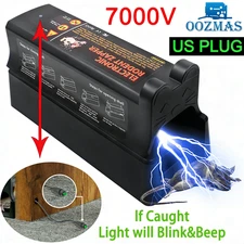 Electronic Mouse Trap Victor Control Rat Killer Pest Electric Rodent Zapper US