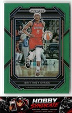 2023 Panini Prizm WNBA #67 Brittney Sykes Green