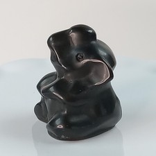 Obsidian Crystal Elephant Carving &ndash; 33g | SKU C12