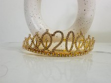 20th Birthday Zircon Tiara Crystal Headband Anniversary Bridal Hair crown