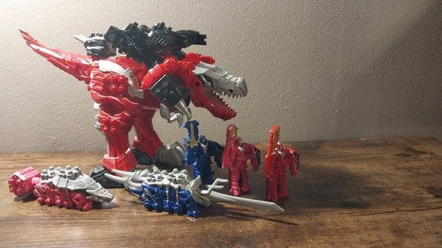 Power Rangers Ryusoulger Dino Fury DX Kishiryu-oh Three Knights Megazord Bandai - Picture 7 of 7
