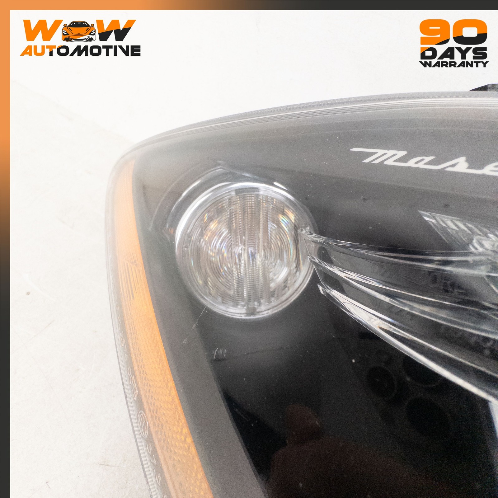 12-19 MASERATI GRANTURISMO S FRONT RIGHT PASSENGER SIDE HEADLIGHT LAMP OEM