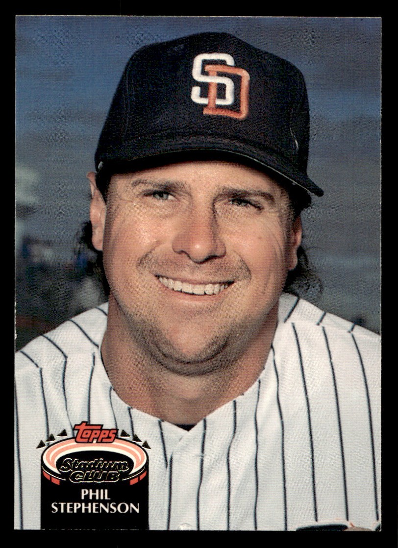 1992 Topps - Phil Stephenson Baseball card San Diego Padres Raw Trading Card