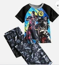 Size 4 Boys Pajama's Guardians Of The Galaxy STAR LORD GROOT ROCKET NWT DISNEY