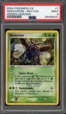 Pokemon Heracross Reverse Holo Hidden Legends 7/101 PSA 9 Mint on eBay