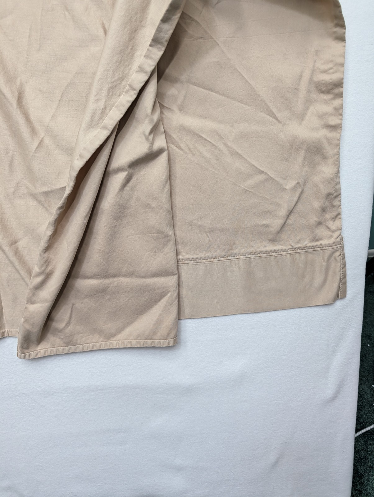 TAUPE Wamsutta Dream Zone Soft 100% Pima Cotton Queen 4 PC Set 16 in. Pocket