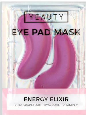 YEAUTY ENERGY ELIXIR EYE PAD MASK, die superweichen Augenpads mit dem luxuriösen