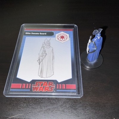 Star Wars Miniatures GAW Elite Senate Guard 27/40 with Card