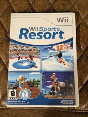 Wii Sports Resort Nintendo Wii CIB W/ Manual&Inserts Tested Clean Disc Excellent