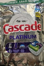 Cascade Platinum Dishwasher Pods, Dishwasher Detergent Soap Tabs, Fresh, 26...