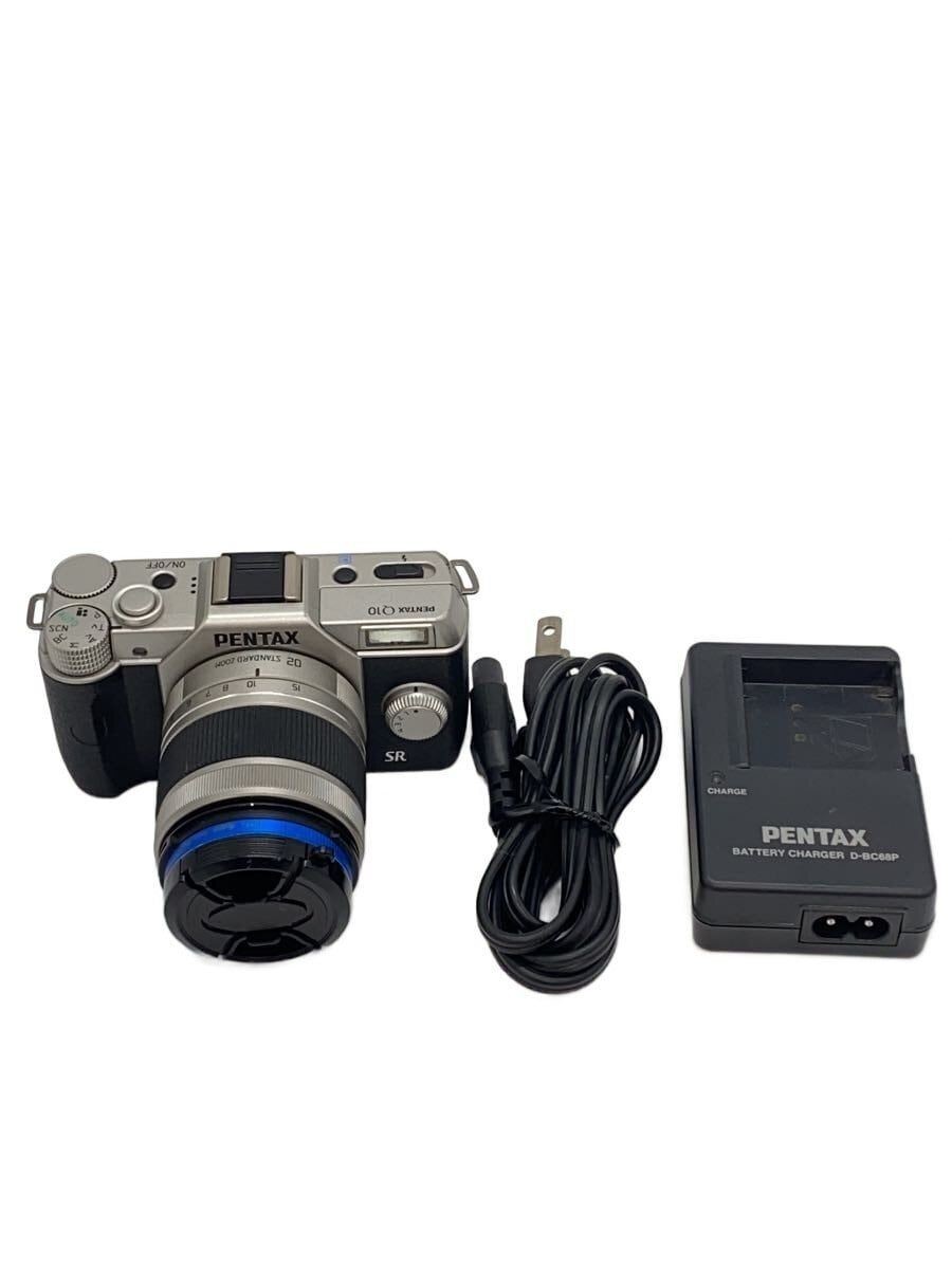 PENTAX Mirrorless Digital Camera SLR Q10 Zoom Lens Kit [Silver