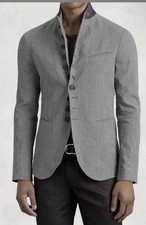  1698 John Varvatos Woodward Multibutton Jacket EU 48 USA 38