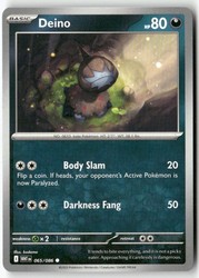 Deino 065/086 White Flare Common