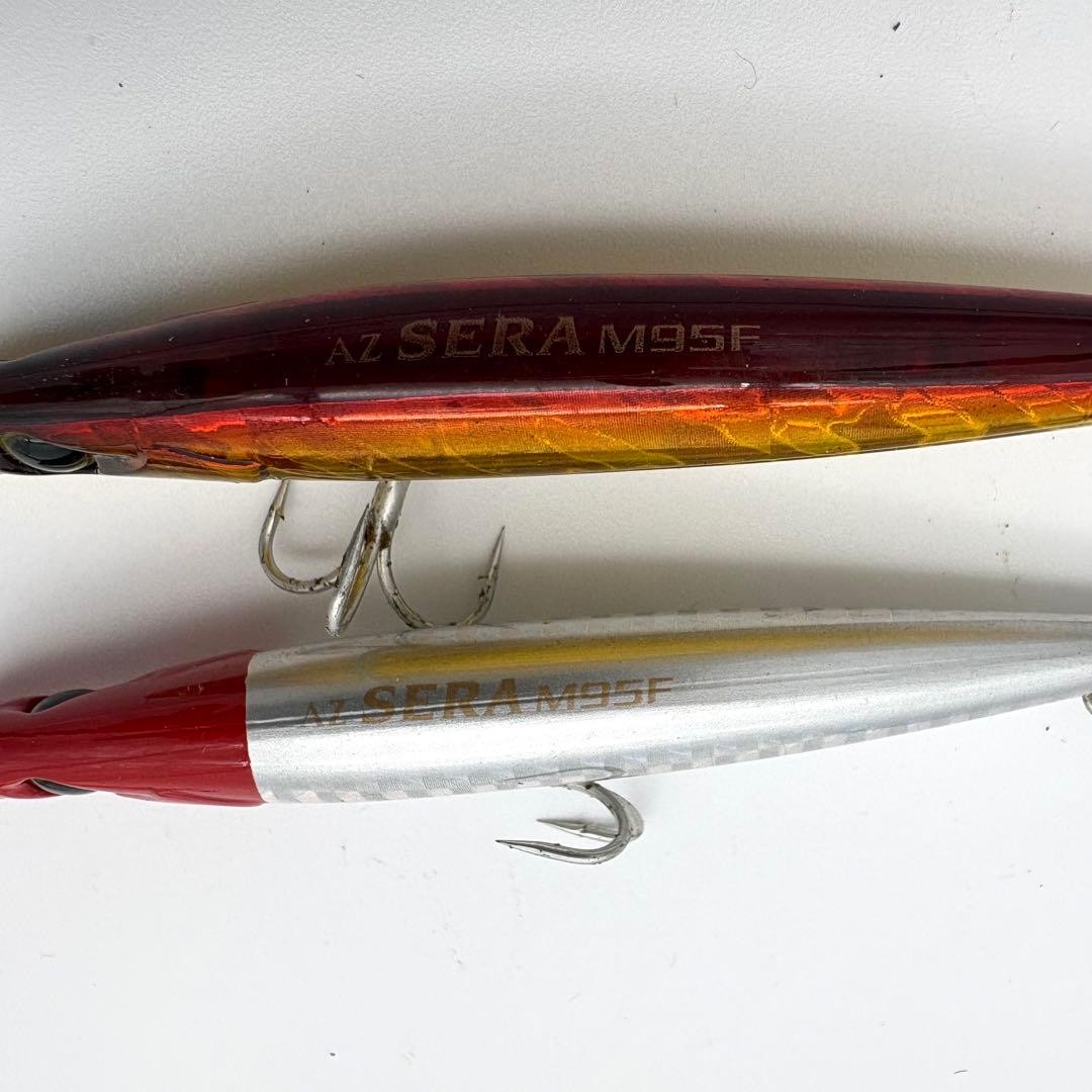 Set of 8 sinking pencils, minnows, and poppers - Image 5