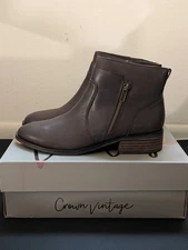 Crown Vintage - Women's Size 8.5 Cathy Dark Brown Ankle Boots