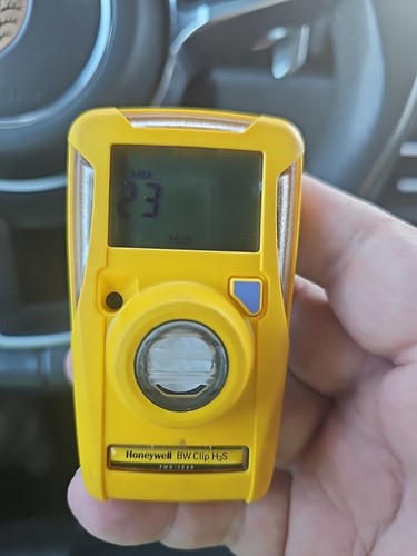 (NEU) Honeywell BWC2-H BW Clip tragbarer Einzel Gas H2S Detektor Monitor