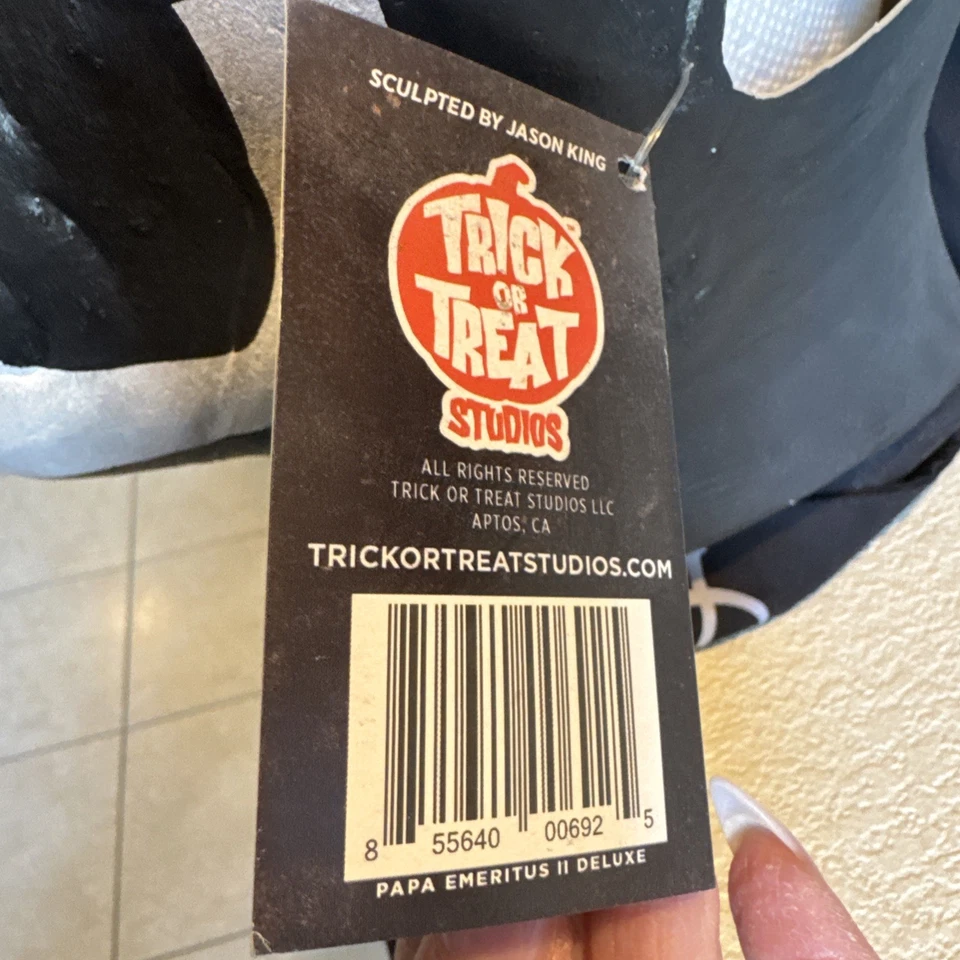 GHOST PAPA 2 Emeritus Deluxe Edition Latex Mask TOTS Officially Licensed - Image 3 of 4