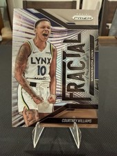 2025 Panini Prizm WNBA Courtney Williams Fractal #6 Minnesota Lynx