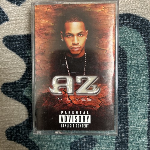 AZ Cassette Bundle 9 Lives Pieces Of A Man RAP HIP HOP NAS - Picture 2 of 5