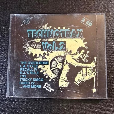 Technotrax Vol. 2 2xCD 1991 ZYX Music Germany Techno House