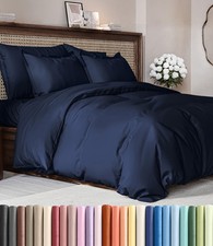 Duvet Cover King Size Set - Extra Soft King Duvet Cover 104" x 90" with 2 Pil...