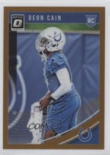 2018 Donruss Optic Rookies Bronze Prizm Deon Cain #127 k6j