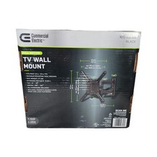 Commercial Electric Full Motion TV Wall Mount 23-63" VESA 400x400 Tilt Swivel Ar