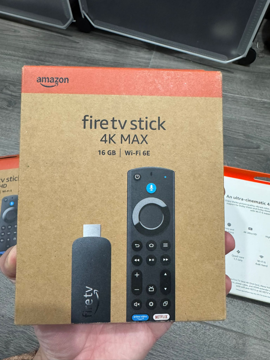 Amazon Fire TV Stick 4K Max 2nd Gen K3R6AT Wi-Fi 6E 16GB Alexa