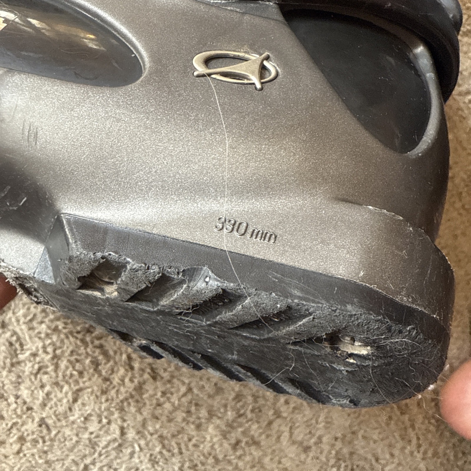 SALOMON Scarponi da sci uomo Nordica T5.0 Next misura 29 29 5 330 mm modalità sci passeggiata grigio nero