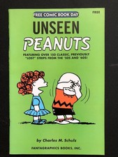 UNSEEN PEANUTS Free Comic Book Day 2007 NM