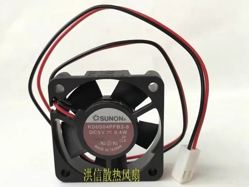 SUNON KD0504PFB3-8 4010 DC5V 0.4W 4CM 2-Pin Switch Cooling Fan
