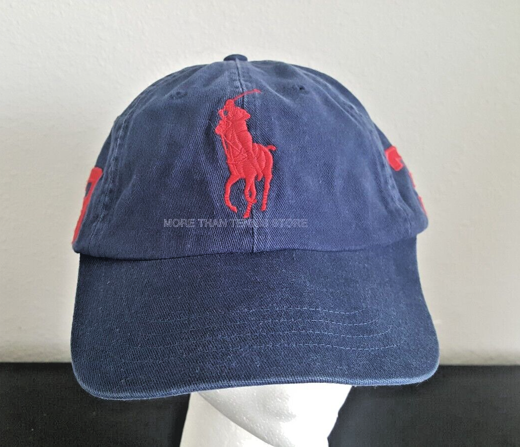 Cappello berretto sportivo Polo Ralph Lauren raro cappello berretto rugby anni 90 Big Pony #3 MCMLXVII