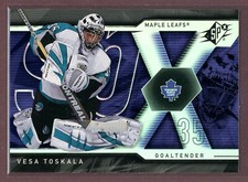 2007-08 SPx #82 Vesa Toskala (Maple Leafs)