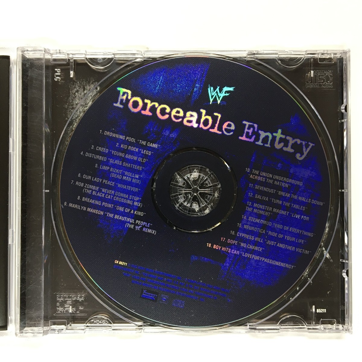 WWF Forceable Entry by Various Artists (CD, 2002, Sony