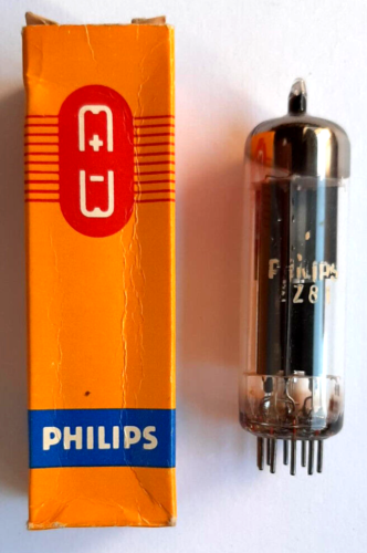 Valvola Philips Ez 81 Ez81 Usata Non Testata Radio Hi-Fi Vintage Tube Decorative - 第 1/1 張圖片