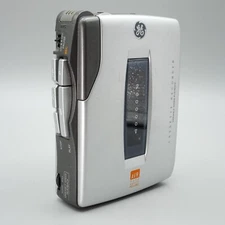 General Electric GE Variable Speed Tape Cassette Recorder Model 3-5366A WORKS