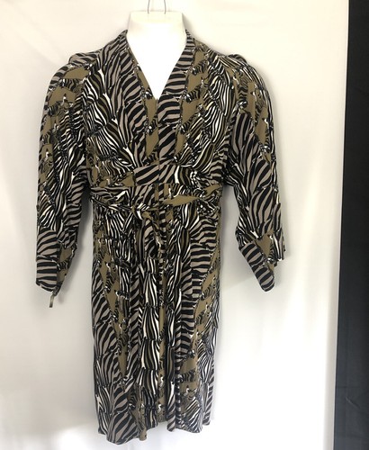 Neu 140 $ Banana Republic Issa London 3/4-Kimono Slv-Wickelkleid zum Binden für Damen 12 - Bild 3 von 11