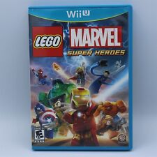 LEGO Marvel Super Heroes (Nintendo Wii U, 2013) Tested CIB Complete