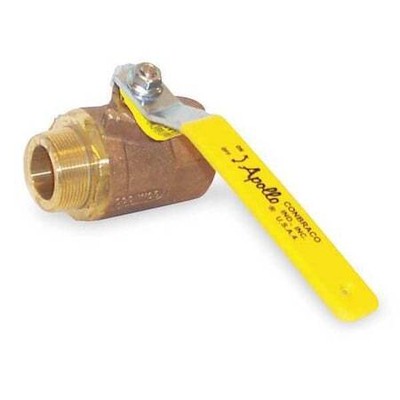 Apollo Valves 7080601 1-1/4'' Fnpt X Mnpt Bronze Ball Valve Inline