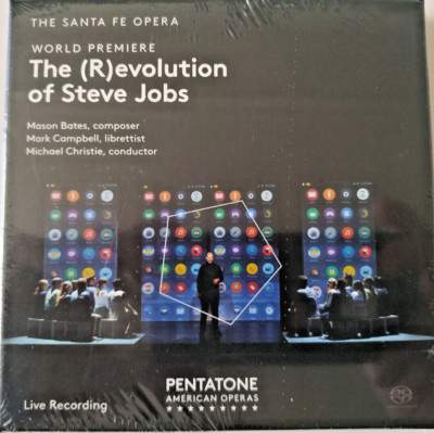 2 NEW SEALED SACD MASON BATES The (R)evolution of Steve Jobs Pentatone