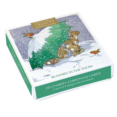 Carte De Noël Moderne De Type « From Both Of Us » – 20,3 X 15