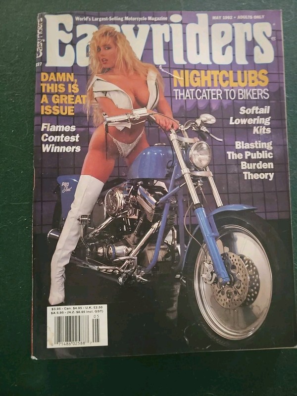 Easyriders Magazine #227 May 1992 Nightclubs